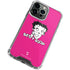 Betty Boop Pink Background iPhone 14 Pro Clear Case