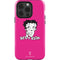 Betty Boop Pink Background iPhone 14 Pro Impact Case