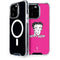 Betty Boop Pink Background iPhone 15 Pro MagSafe Case