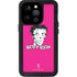 Betty Boop Pink Background iPhone 14 Pro Waterproof Case