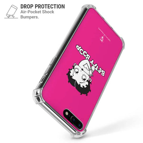 Betty Boop Pink Background iPhone 7/8 Plus Clear Case