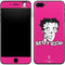Betty Boop Pink Background iPhone 8 Plus Skin