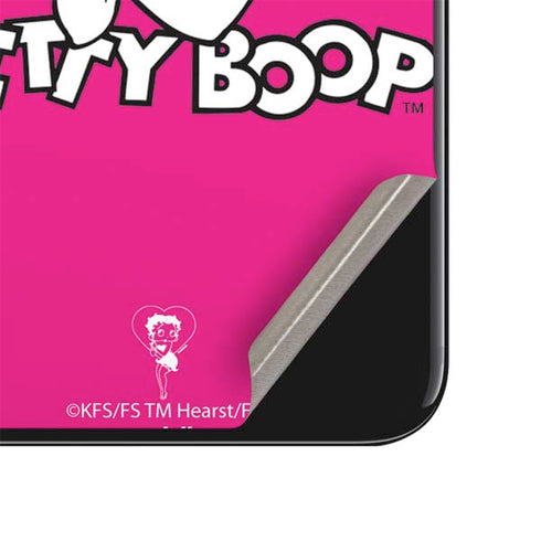 Betty Boop Pink Background iPhone SE (2nd & 3rd Gen) Skin