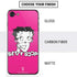 Betty Boop Pink Background iPhone SE (2nd & 3rd Gen) Skin