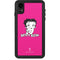 Betty Boop Pink Background iPhone XR Waterproof Case