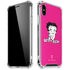 Betty Boop Pink Background iPhone XS Max Clear Case