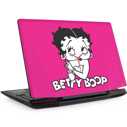 Betty Boop Pink Background Legion Y720 Skin