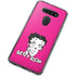 Betty Boop Pink Background LG K51/Q51 Clear Case