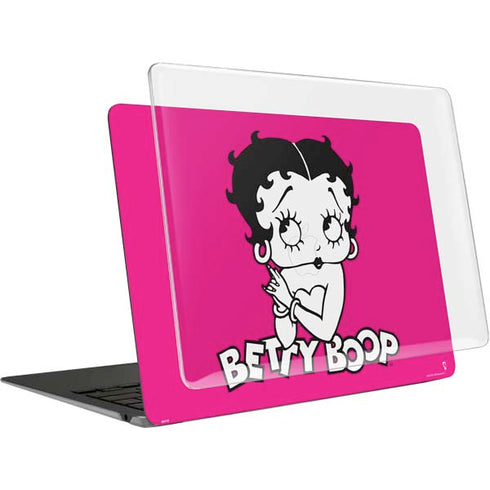 Betty Boop Pink Background MacBook Air 13in M1 (2021) Case plus Skin