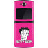 Betty Boop Pink Background Motorola RAZR Skin