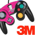 Betty Boop Pink Background Nintendo GameCube Controller Skin