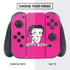 Betty Boop Pink Background Nintendo Switch Bundle Skin
