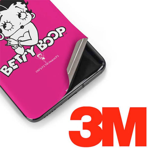 Betty Boop Pink Background OnePlus 7 Pro Skin