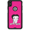 Betty Boop Pink Background Otterbox Commuter iPhone Skin