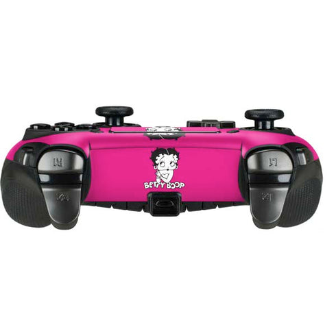 Betty Boop Pink Background PlayStation Scuf Vantage 2 Controller Skin