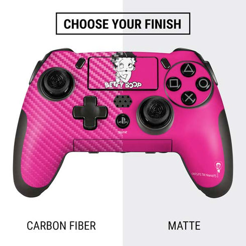 Betty Boop Pink Background PlayStation Scuf Vantage 2 Controller Skin