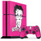 Betty Boop Pink Background PS4 Console and Controller Bundle Skin
