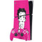 Betty Boop Pink Background PS5 Slim Digital Edition Bundle Skin