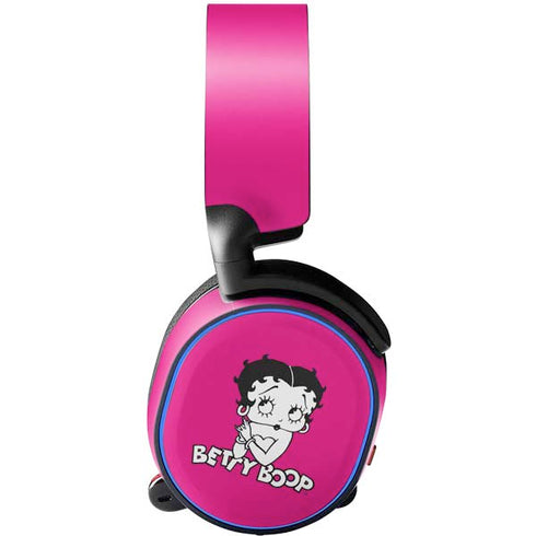 Betty Boop Pink Background SteelSeries Arctis 5 Skin