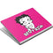 Betty Boop Pink Background Surface Book Skin