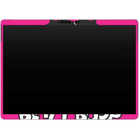 Betty Boop Pink Background Surface Pro 8 Skin