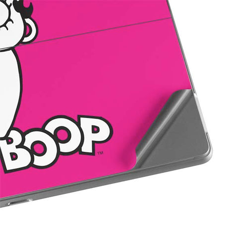 Betty Boop Pink Background Surface Pro 8 Skin