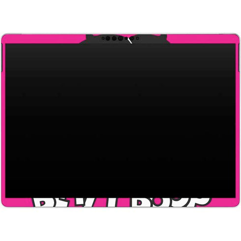 Betty Boop Pink Background Surface Pro 9 Skin