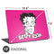 Betty Boop Pink Background Universal Laptop 13in (10.6 x 7.6in) Skin