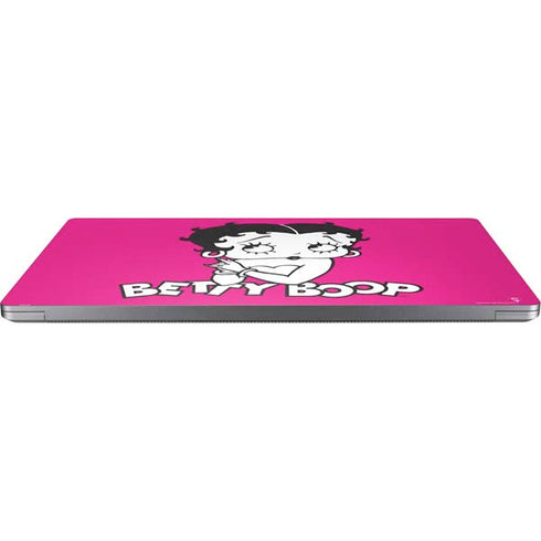 Betty Boop Pink Background Universal Laptop 17in (13.8 x 10in) Skin