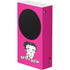 Betty Boop Pink Background Xbox Series S Console Skin