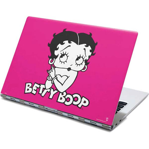 Betty Boop Pink Background Yoga 910 2-in-1 14in Touch-Screen Skin