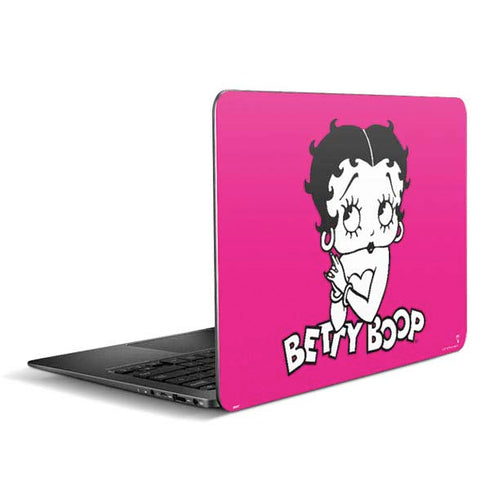 Betty Boop Pink Background Zenbook UX305FA 13.3in Skin