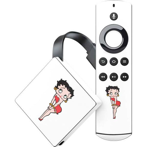 Betty Boop Pose Amazon Fire TV Skin