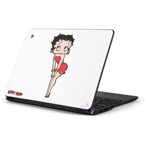 Betty Boop Pose Samsung Chromebook Skin