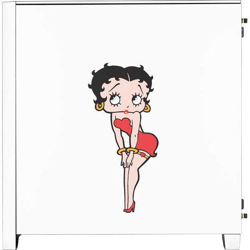 Betty Boop Pose Corsair 4000D Tempered Glass Mid-Tower ATX Case Skin