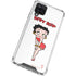 Betty Boop Pose Galaxy A12 Clear Case