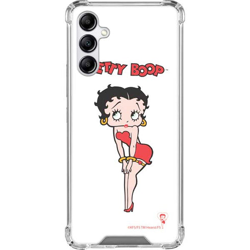Betty Boop Pose Galaxy A15 5G Clear Case