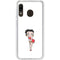 Betty Boop Pose Galaxy A20 Clear Case