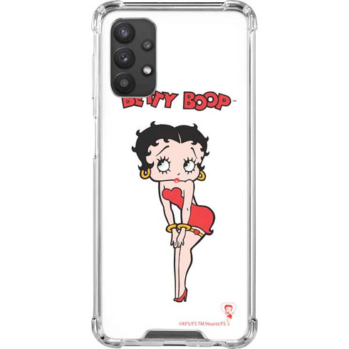 Betty Boop Pose Galaxy A32 5G Clear Case