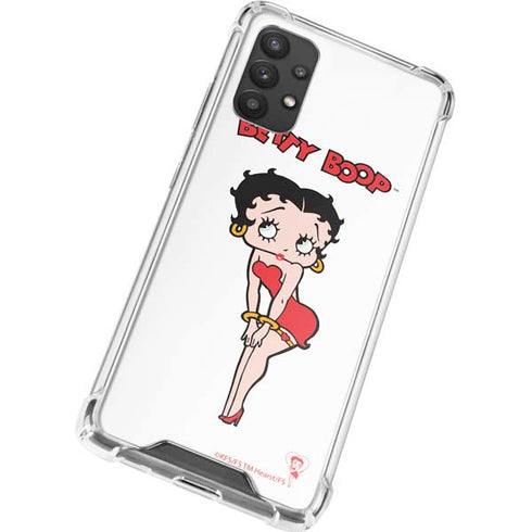 Betty Boop Pose Galaxy A32 5G Clear Case