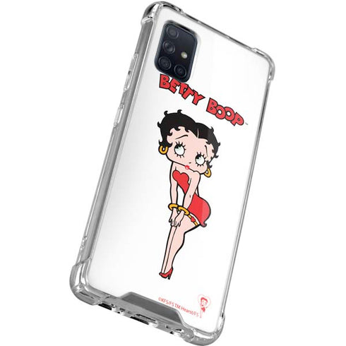 Betty Boop Pose Galaxy A51 5G Clear Case