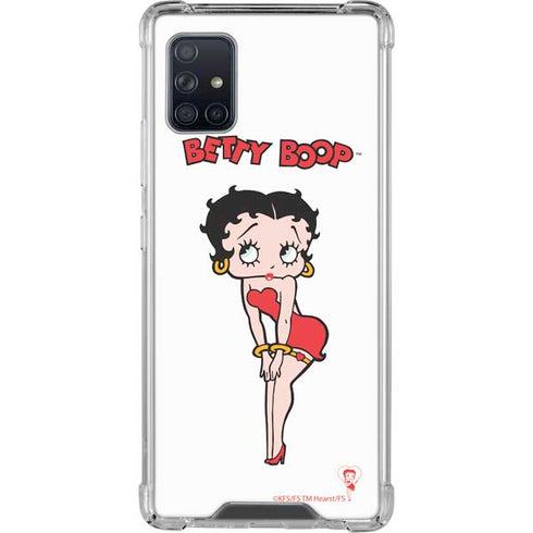 Betty Boop Pose Galaxy A51 5G Clear Case