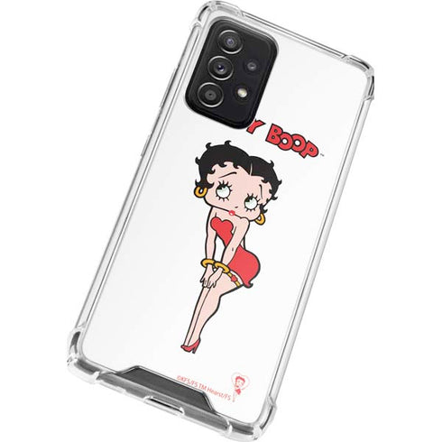 Betty Boop Pose Galaxy A52 5G Clear Case