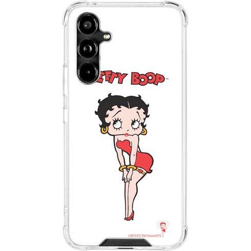 Betty Boop Pose Galaxy A54 5G Clear Case