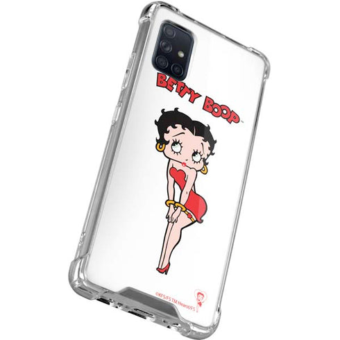 Betty Boop Pose Galaxy A71 5G Clear Case