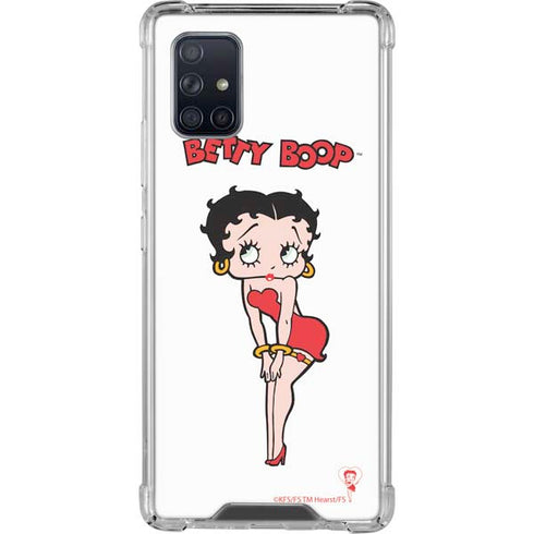 Betty Boop Pose Galaxy A71 5G Clear Case