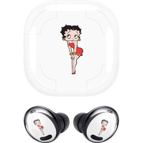 Betty Boop Pose Galaxy Buds Pro Skin