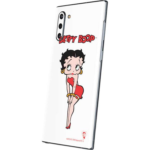 Betty Boop Pose Galaxy Note 10 Skin
