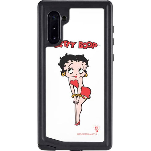 Betty Boop Pose Galaxy Note 10 Waterproof Case