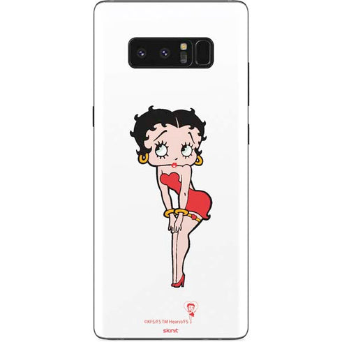 Betty Boop Pose Galaxy Note 8 Skin